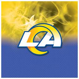 Los Angeles Rams NFL On Fire Towel