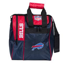 NFL Buffalo Bills Single Bowling Ball Tote Bag- Red/Blue