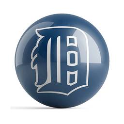 MLB Logo Bowling Ball - Detroit Tigers