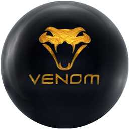 Motiv PRE-DRILLED Black Venom Bowling Ball