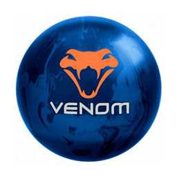 Motiv PRE-DRILLED Venom Blue Coral Bowling Ball - Navy Solid/Sky Blue Pearl