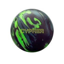 Track Cypher Solid Bowling Ball - Dark Green/Black/Lime