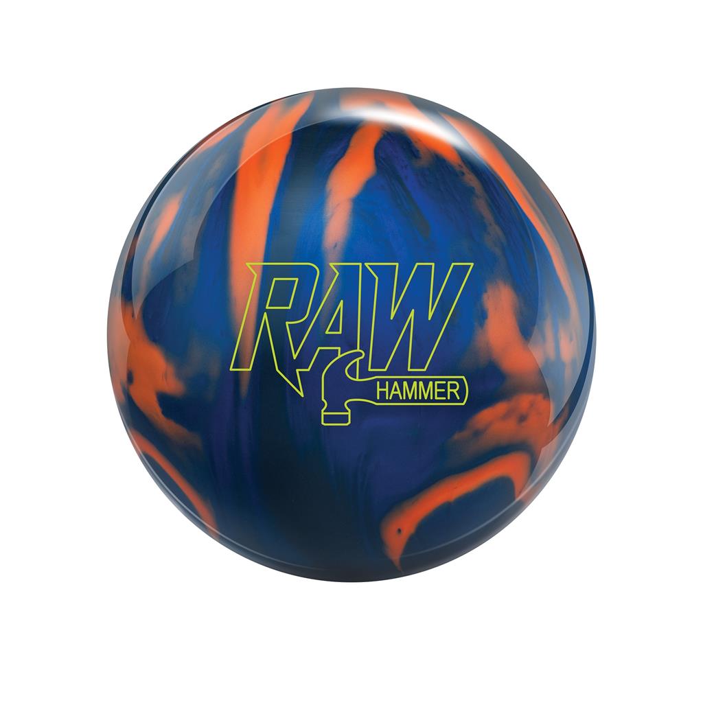 Hammer Raw Hammer Bowling Ball - Blue/Black/Orange