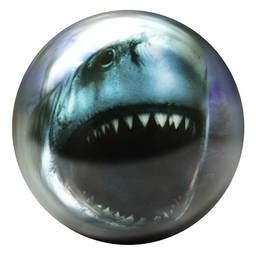 Brunswick Shark Glow PRE-DRILLED Viz-A-Ball Bowling Ball