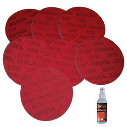 Abralon Sanding Pads- Set of all 7 Grits