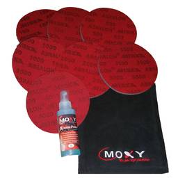 Bowlerstore Abralon Sanding Pads-Moxy Shammy-Moxy Cleaner- Set of all 7 Grits