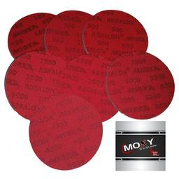 2 Sets of Bowlerstore Abralon Sanding Pads- Set of all 7 Grits plus Moxy Towel