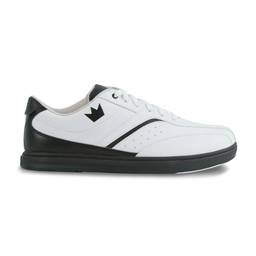 Brunswick Mens Vapor Bowling Shoes- White/Black