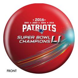New England Patriots Super Bowl LI Champions Bowling Ball