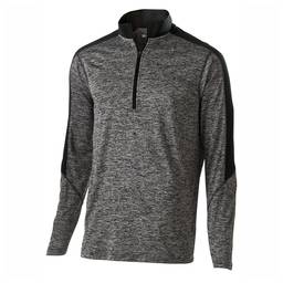 Holloway Dry Excel Youth Electrify Long Sleeve Zip Pullover