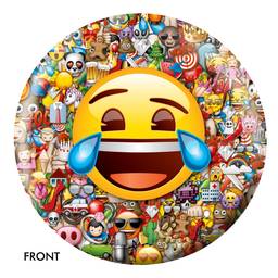 Emoji Laugh-Cry Bowling Ball