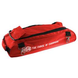 Vise Shoe Bag Add On for Vise 3 Ball Roller Bowling Bags- Red