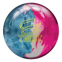 Brunswick Twist Reactive PRE-DRILLED Bowling Ball- Sky Blue/Pink/Snow