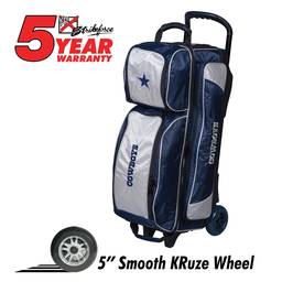 Dallas Cowboys 3 Ball Roller Bowling Bag