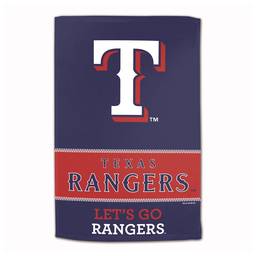 Texas Rangers Sublimated Cotton Towel- 16" x 25"