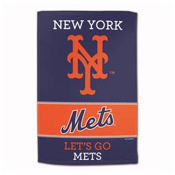 New York Mets Sublimated Cotton Towel- 16" x 25"