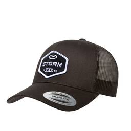 Storm Trucker Patch Hat - Black