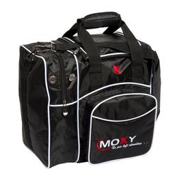 Moxy Duckpin Deluxe Tote Bowling Bag- Black