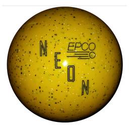 Duckpin EPCO Neon Speckled Bowling Ball 5" - Yellow