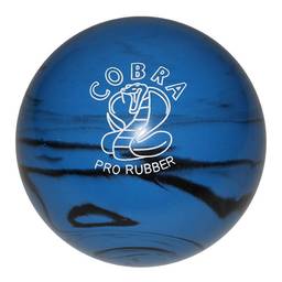 Candlepin Cobra Pro Rubber Bowling Ball 4.5"- Blue/Black