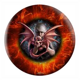 Anne Stokes Dragons/Dragonkin Bowling Ball