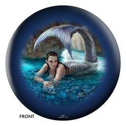 Anne Stokes Mermaid/Hidden Depths Forest Bowling Ball