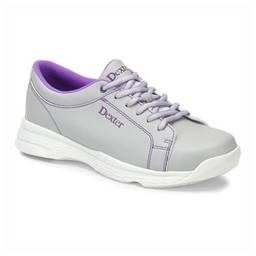 Dexter Womens Raquel V Ice/Violet Wide Width Bowling Shoes