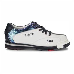 Dexter Womens SST 8 Pro White/Crackle/Black Bowling Shoes