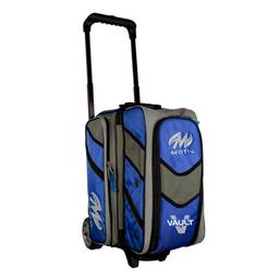 Motiv Vault 2 Ball Roller Bowling Bag- Blue