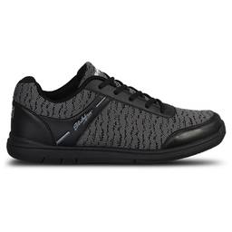 KR Strikeforce Men's Flyer Mesh Wide Width Bowling Shoes - Black/Steel