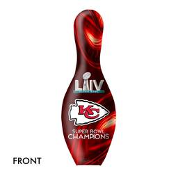Kansas City Chiefs Super Bowl LIV Champions Bowling Pin - Red