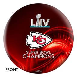 Kansas City Chiefs Super Bowl LIV Champions Bowling Ball - Red