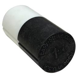 Ultimate Bowling Urethane Dual-Color Thumb Solid- Black/White