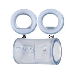 Ultimate Bowling JR Tour Lift Oval Sticky Finger Insert- Clear - Pack of 10