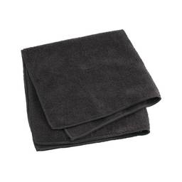 Classic Economy Microfiber Towel 16x16" - Black