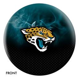 Jacksonville Jaguars NFL On Fire Bowling Ball