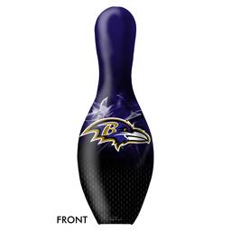 Baltimore Ravens NFL On Fire Bowling Pin
