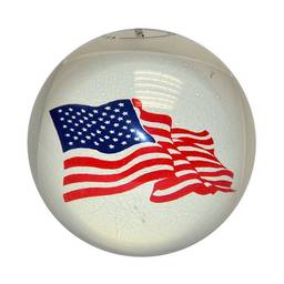 USA Flag Candlepin Bowling Balls- 4 Ball Set