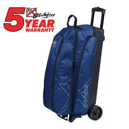 KR Hybrid X Triple Roller Bowling Bag - Navy