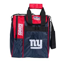 NFL New York Giants Single Bowling Ball Tote Bag- Navy/Red