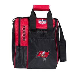 NFL Tampa Bay Buccaneers Single Bowling Ball Tote Bag- Red/Black