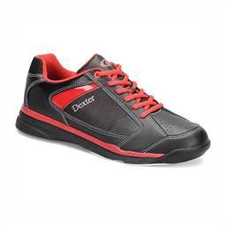 Dexter Ricky IV Men's WIDE Bowling Shoes - Black/Red