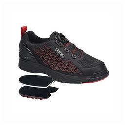 Dexter Mens C-9 Knit BOA Bowling Shoes Right Hand - Black/Red