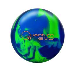 Brunswick Quantum Evo Solid Bowling Ball - Blue/Lime/Royal