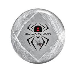 Hammer Black Widow Viz-A-Ball PRE-DRILLED Bowling Ball - Grey/White