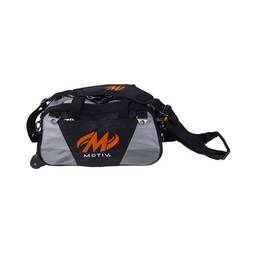 Motiv Ballistix Double Tote Roller Bowling Bag - Orange/Black
