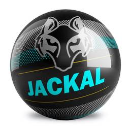 Motiv Jackal Pixel Spare Bowling Ball - Black/Aqua