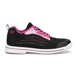 Dexter Womens Lite Knit Bowling Shoes - Black/Pink