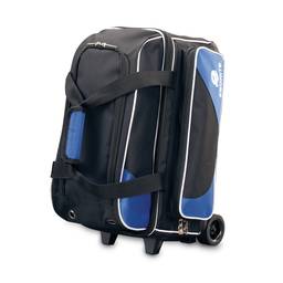 Ebonite Transport Double Roller Bowling Bag - Blue