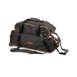 Hammer Premium Slim Triple Tote Bowling Bag with Pouch- Black/Orange